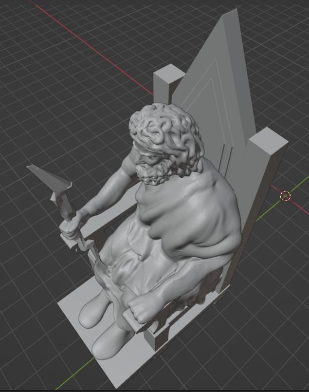 Zeus The Greek 3D print model_23