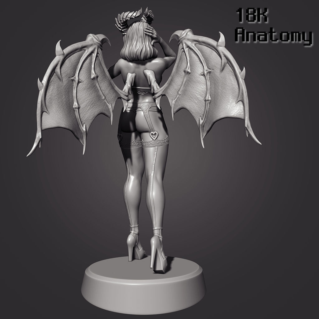 18K Anatomy - Succubus 3D print model_5