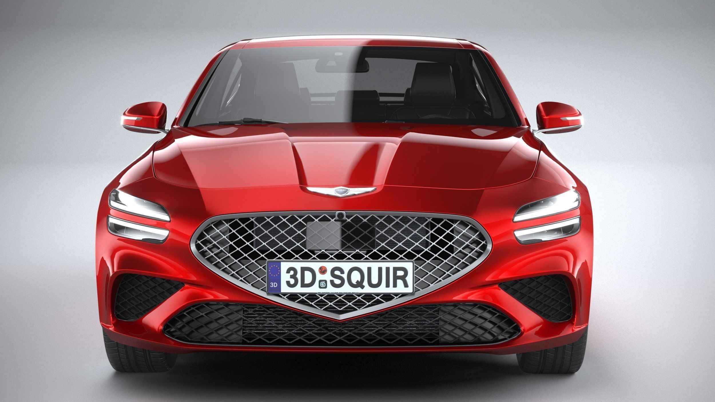 Genesis G70 2022 3D model_13