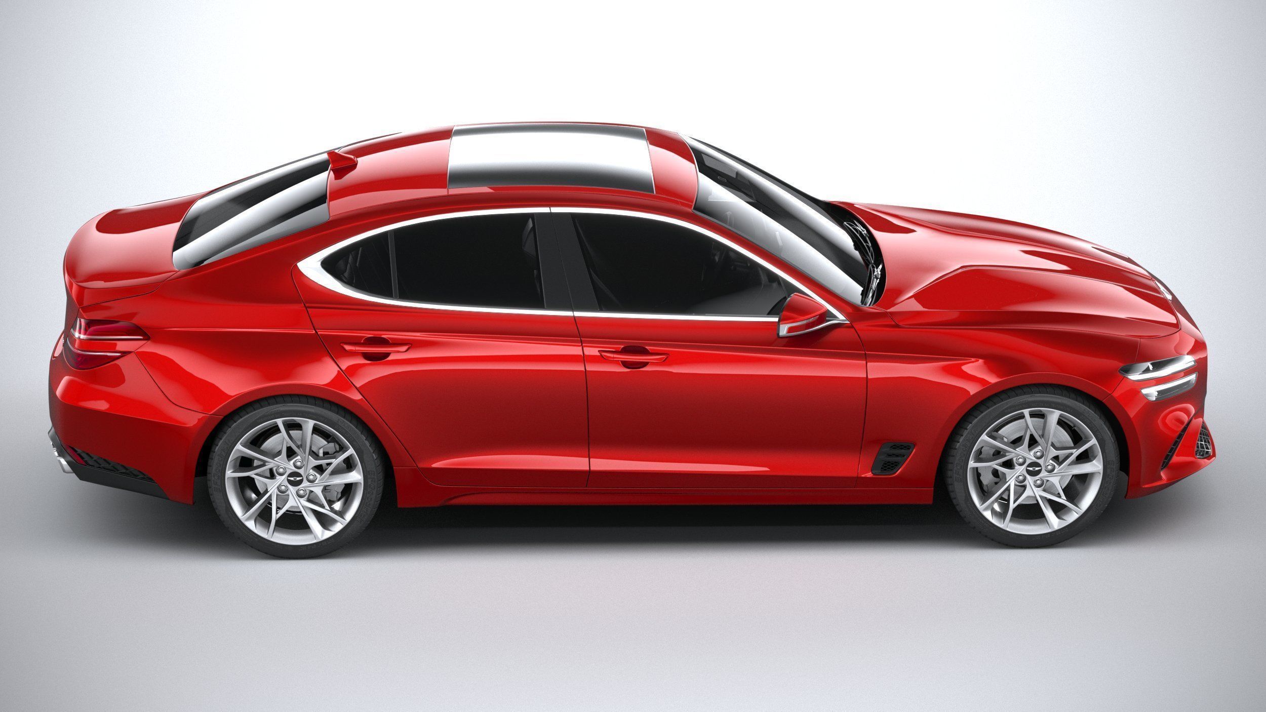 Genesis G70 2022 3D model_11