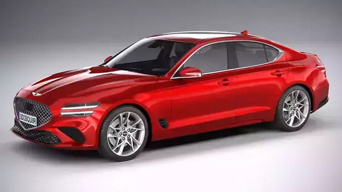 Genesis G70 2022 3D model
