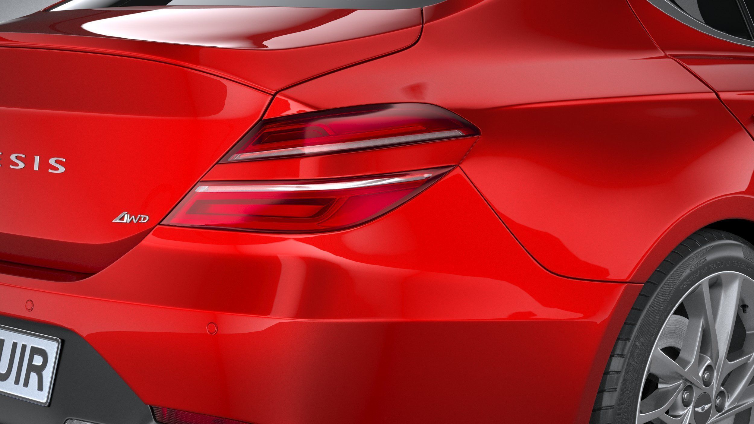 Genesis G70 2022 3D model_18