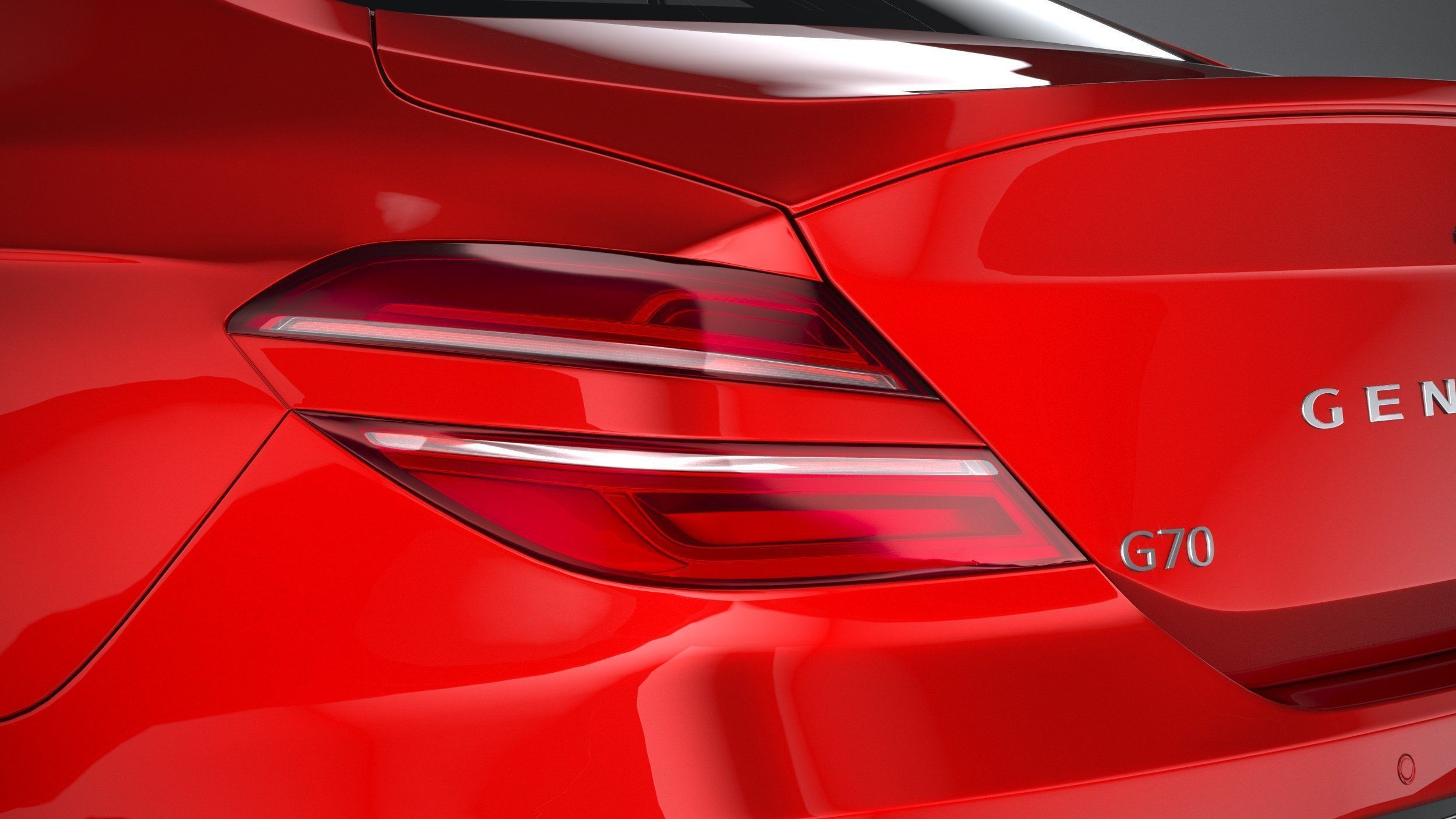 Genesis G70 2022 3D model_15