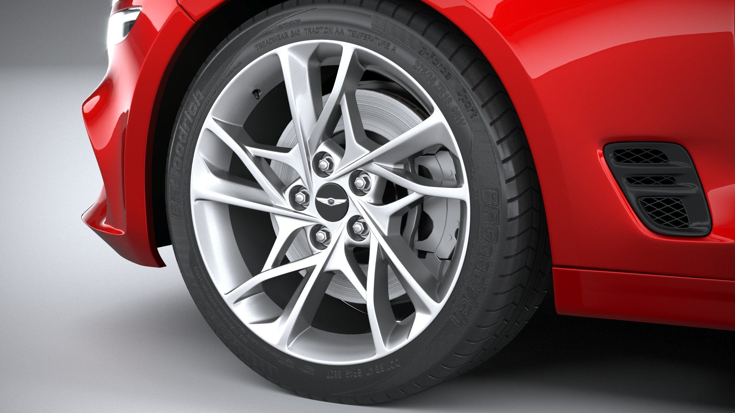 Genesis G70 2022 3D model_16