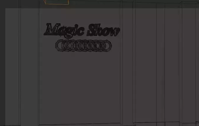 BasicWall audi magic show sign