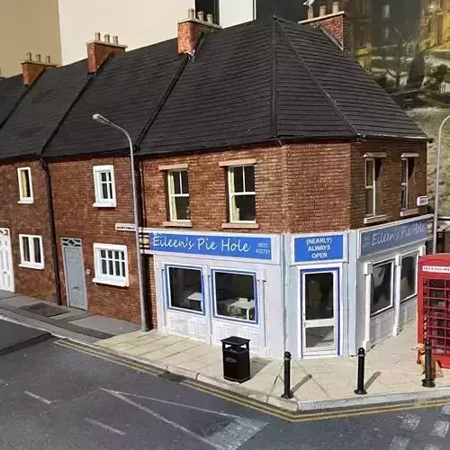 KERBSTONES 7MM SCALE O GAUGE MODEL RAILWAY BUILDING 3D print model
