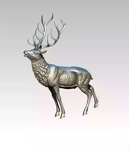 Deer High Detailed full body