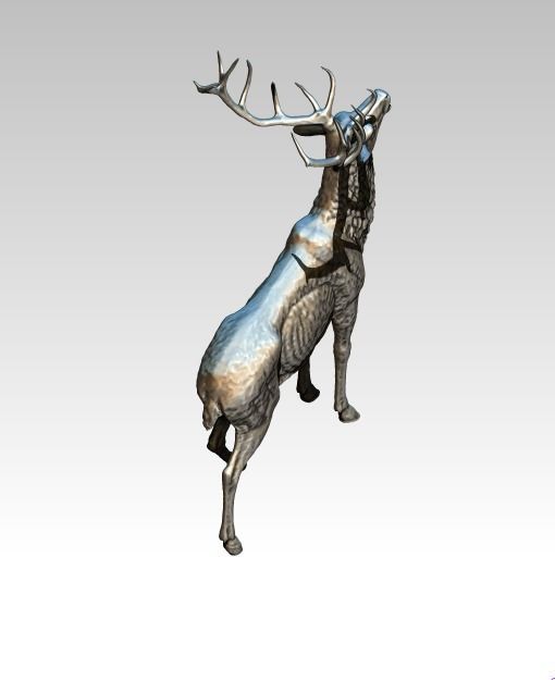 Deer High Detailed full body 3D print model_2