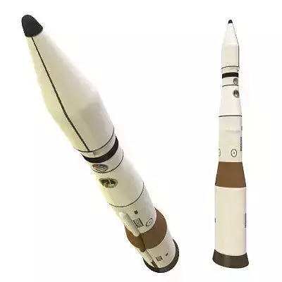 Payload Launch Vehicle PLV 3D model