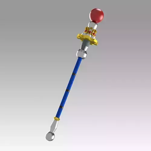 The Legend of Zelda Hyrule Warriors Link Staves Cosplay  3D print model