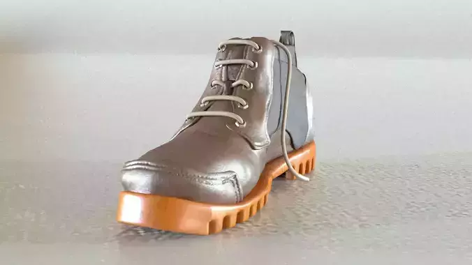 ZBrush Modelling Footwear Game asset