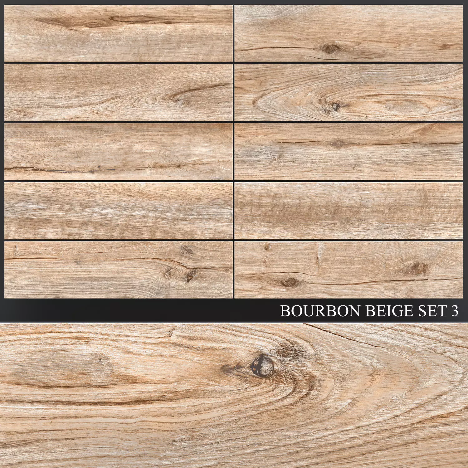 Peronda Bourbon Beige Set 3 3D model
