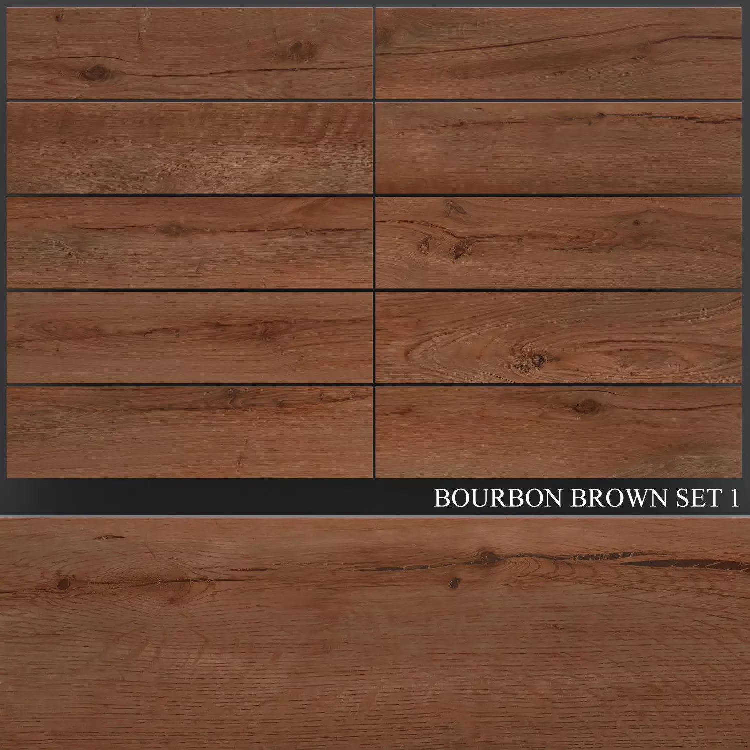 Peronda Bourbon Brown Set 1 3D model