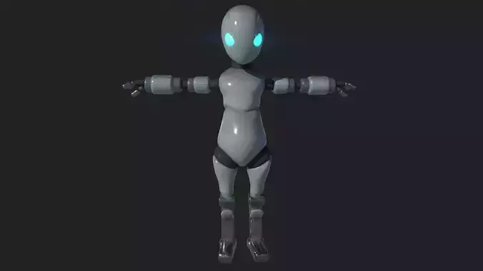 3D character of a robot-FBX-MAYA-ZBRUSH-SUBSTANCE