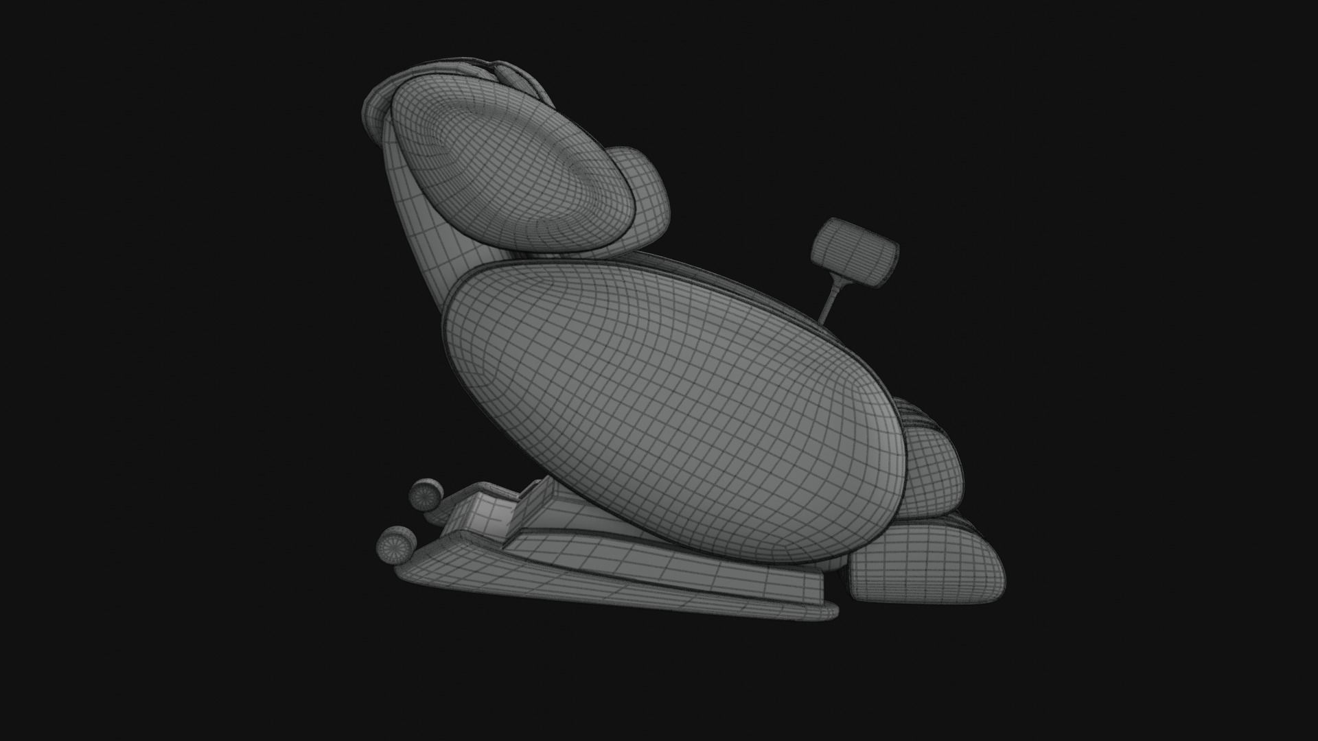 Massage Chair 3D model_11