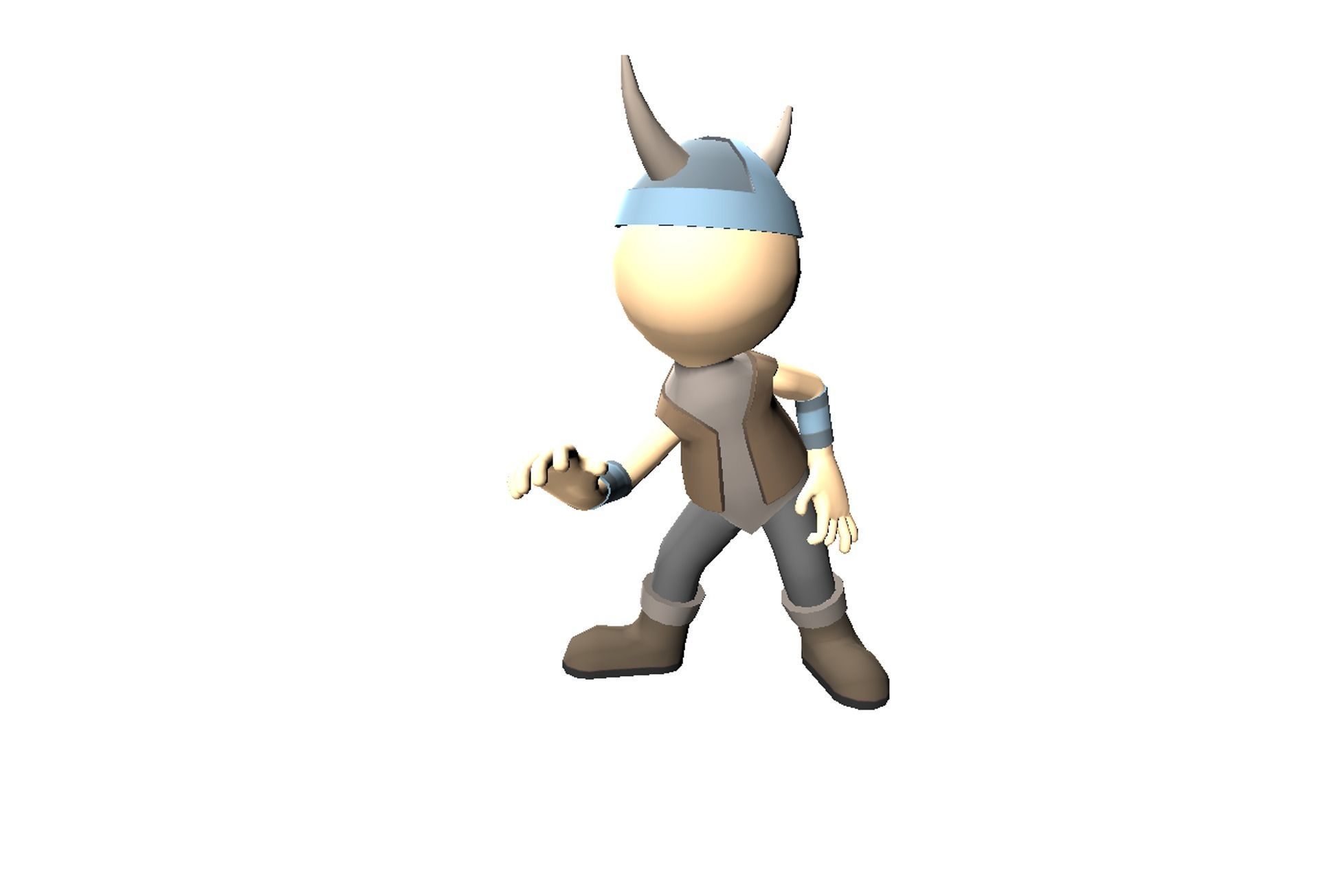 Hyper-Casual Characters Full Pack - 40 character Low-poly 3D model_31