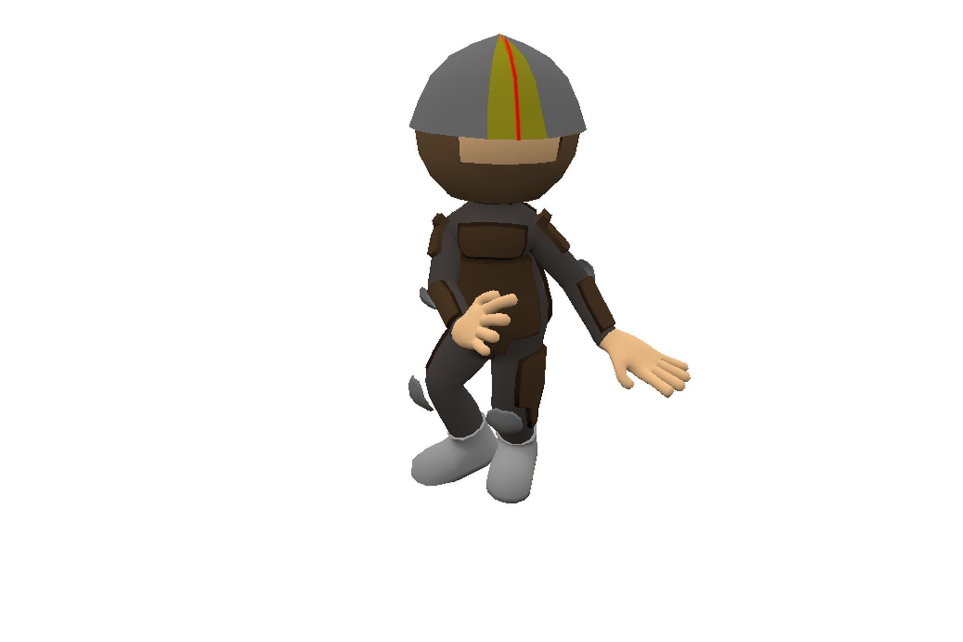 Hyper-Casual Characters Full Pack - 40 character Low-poly 3D model_17