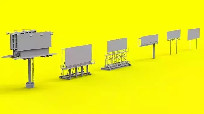 Billboards Collection billboard stand