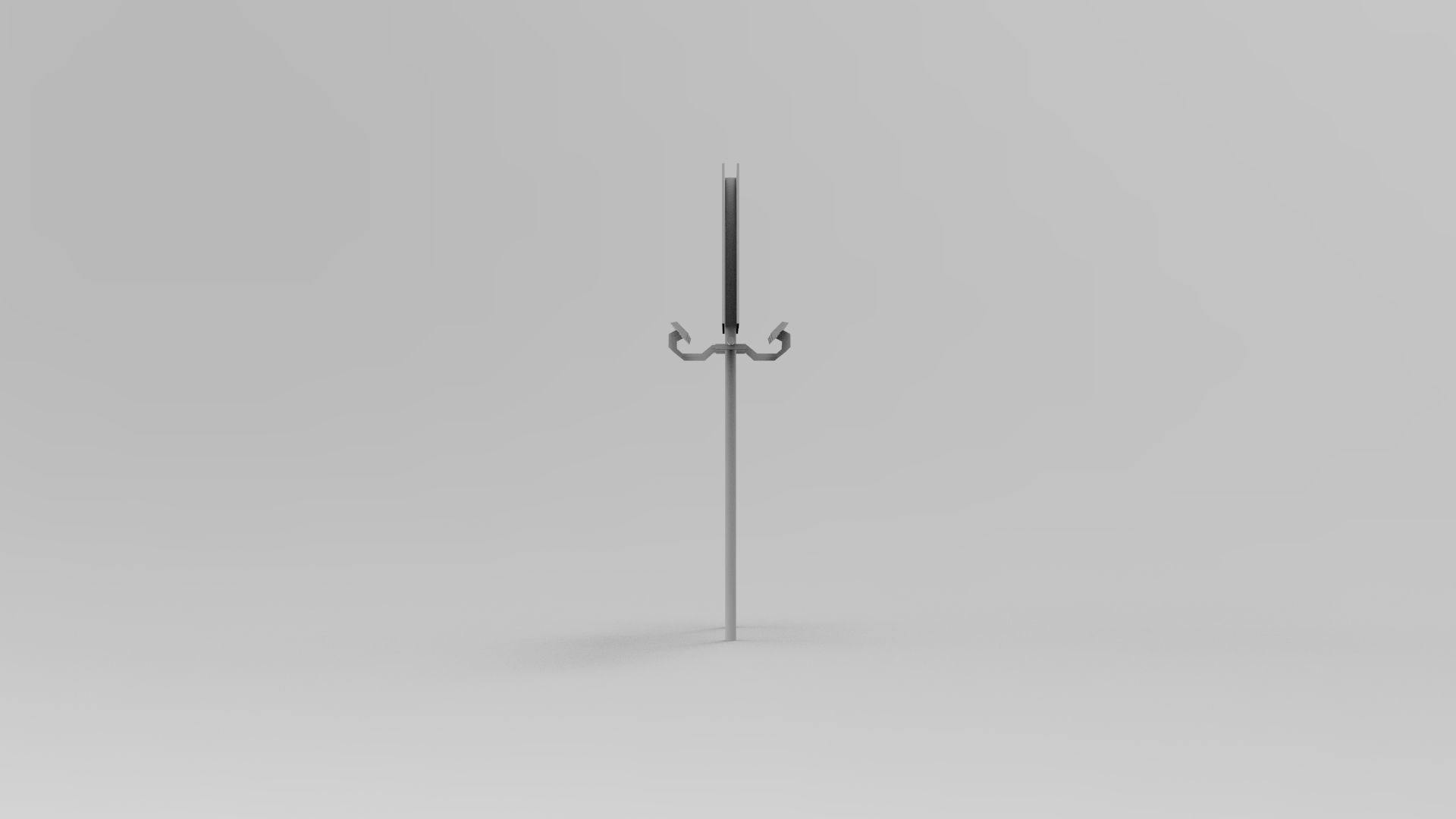 Billboards Collection billboard stand Low-poly 3D model_22