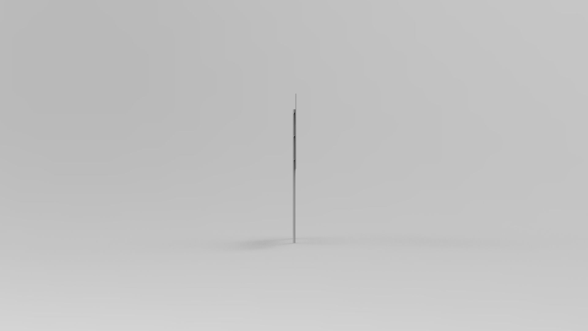 Billboards Collection billboard stand Low-poly 3D model_26