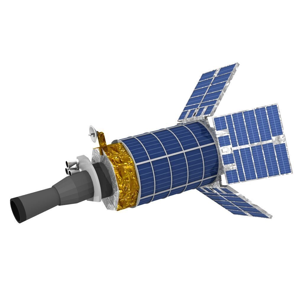 DSP Satellite 3D model_3