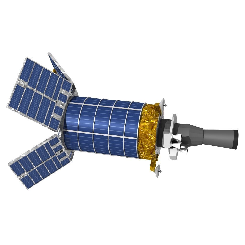DSP Satellite 3D model_4