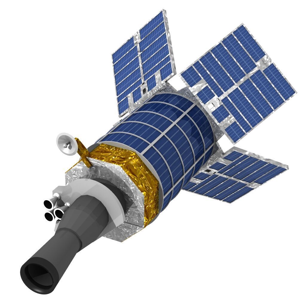 DSP Satellite 3D model_2