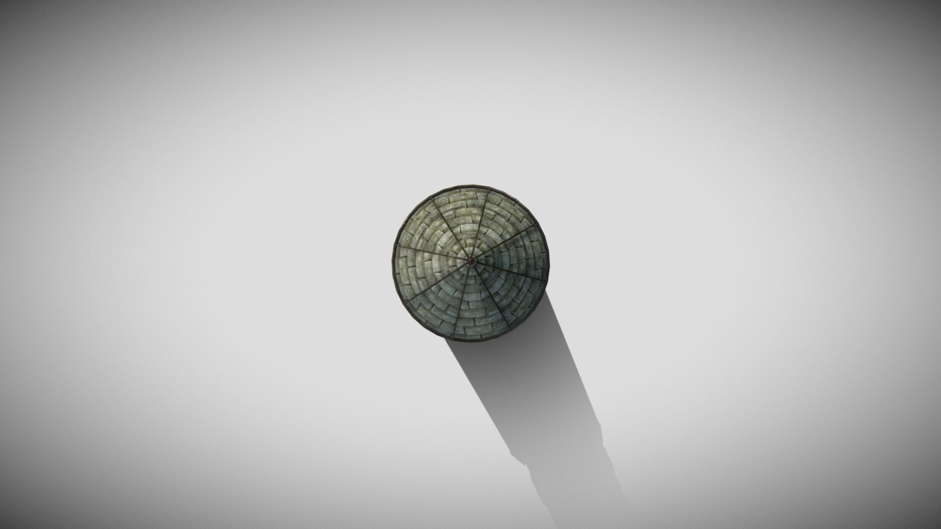 Medieval Tower Low-poly 3D model_3