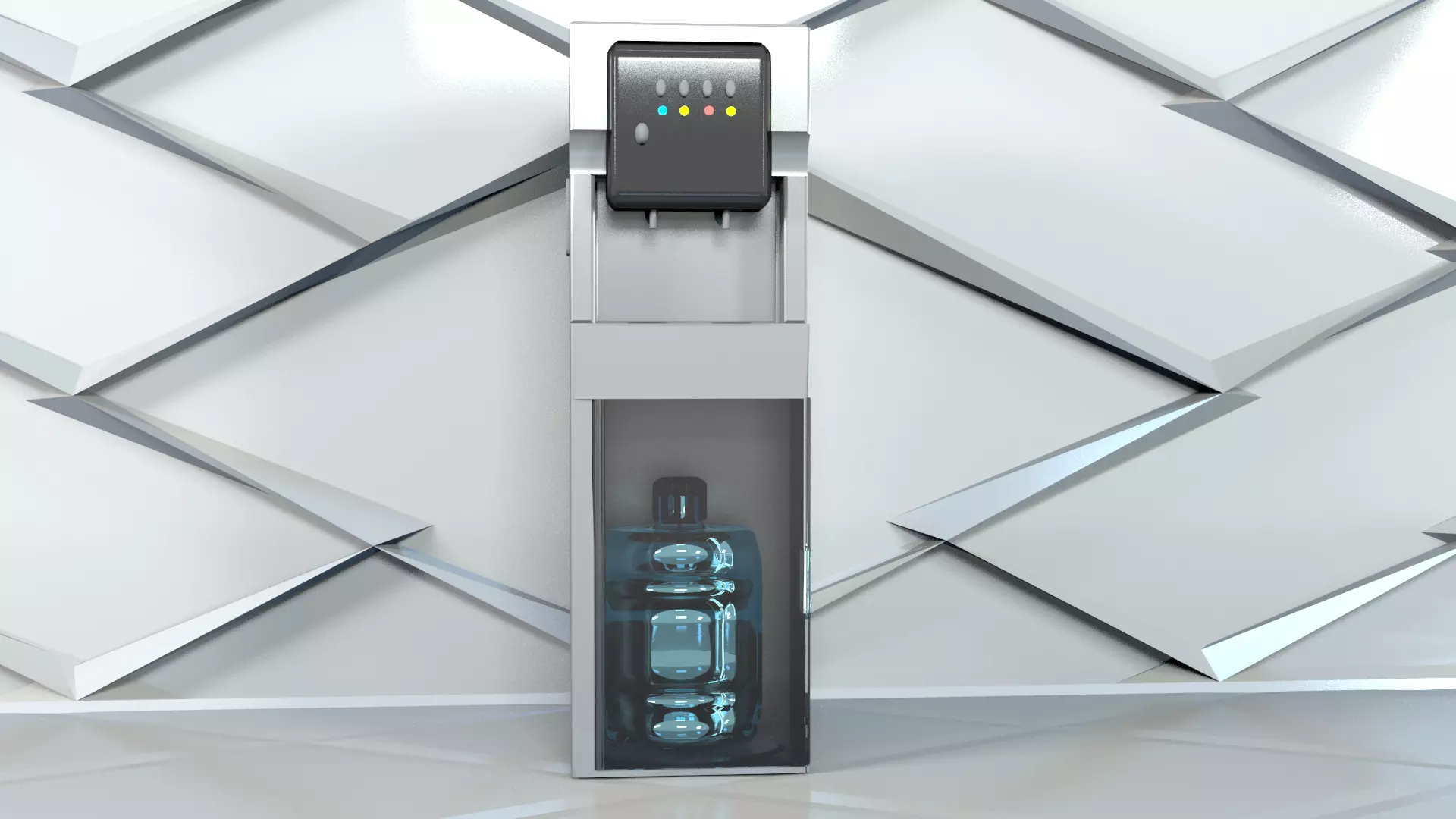 water cooler 3D model_0