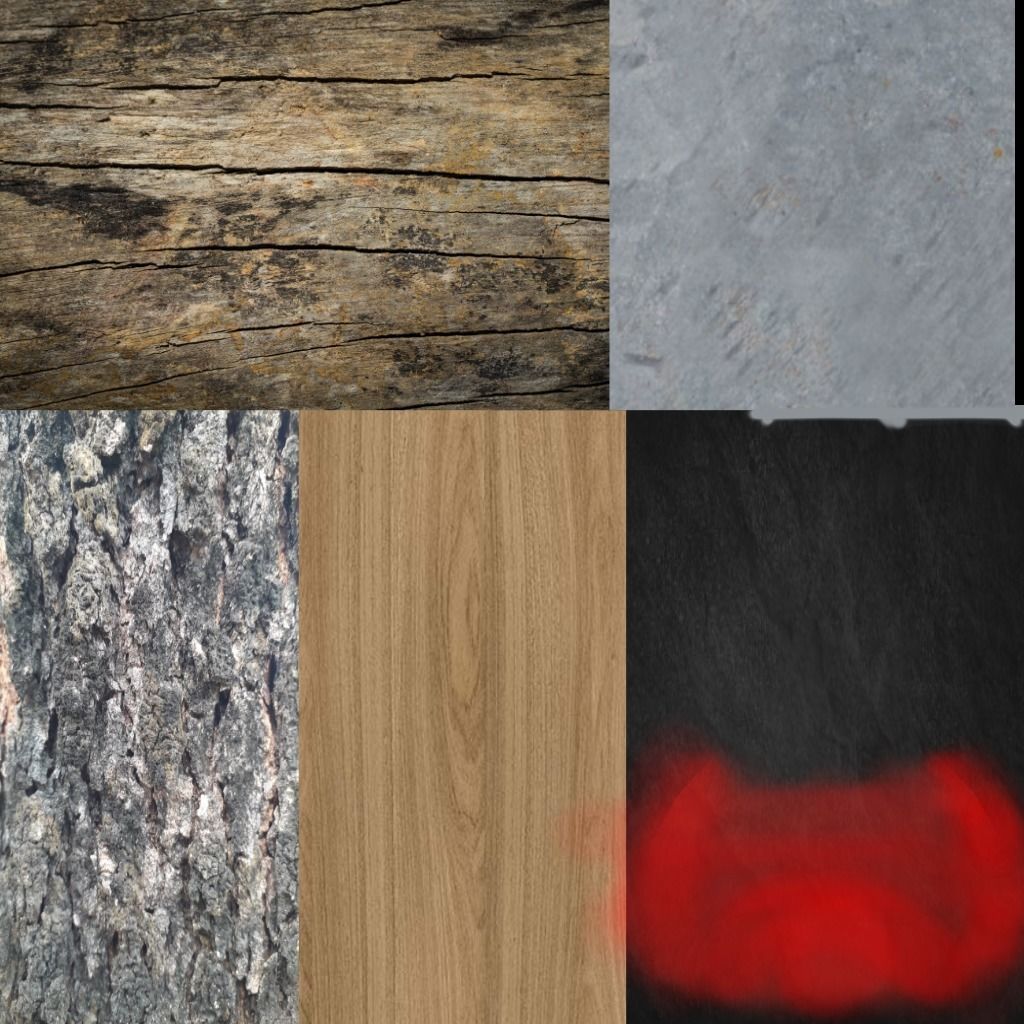 Balde de Madeira - Wooden Bucket Low-poly 3D model_6