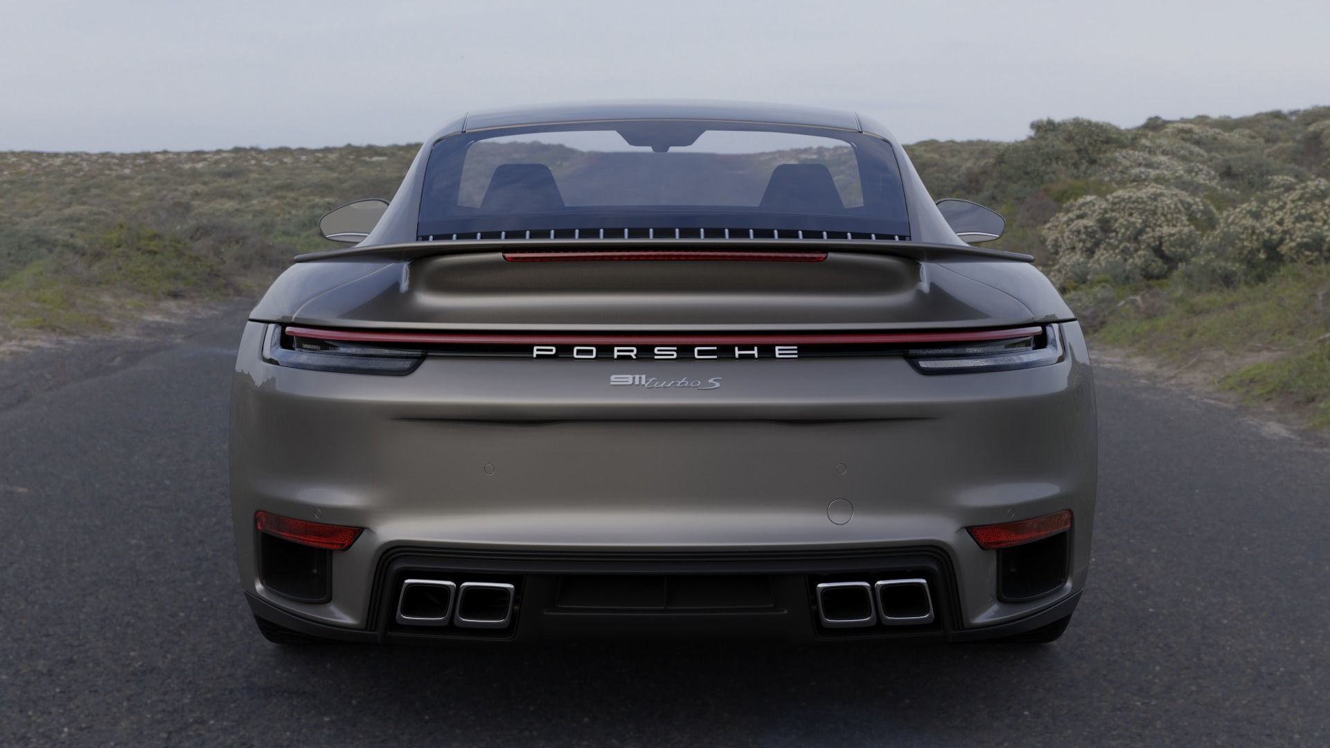 Porsche 911 Turbo S 992 3D model_5