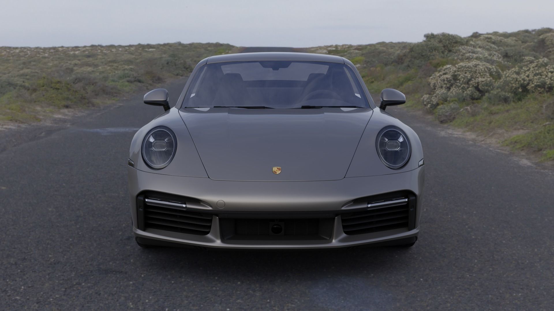 Porsche 911 Turbo S 992 3D model_3