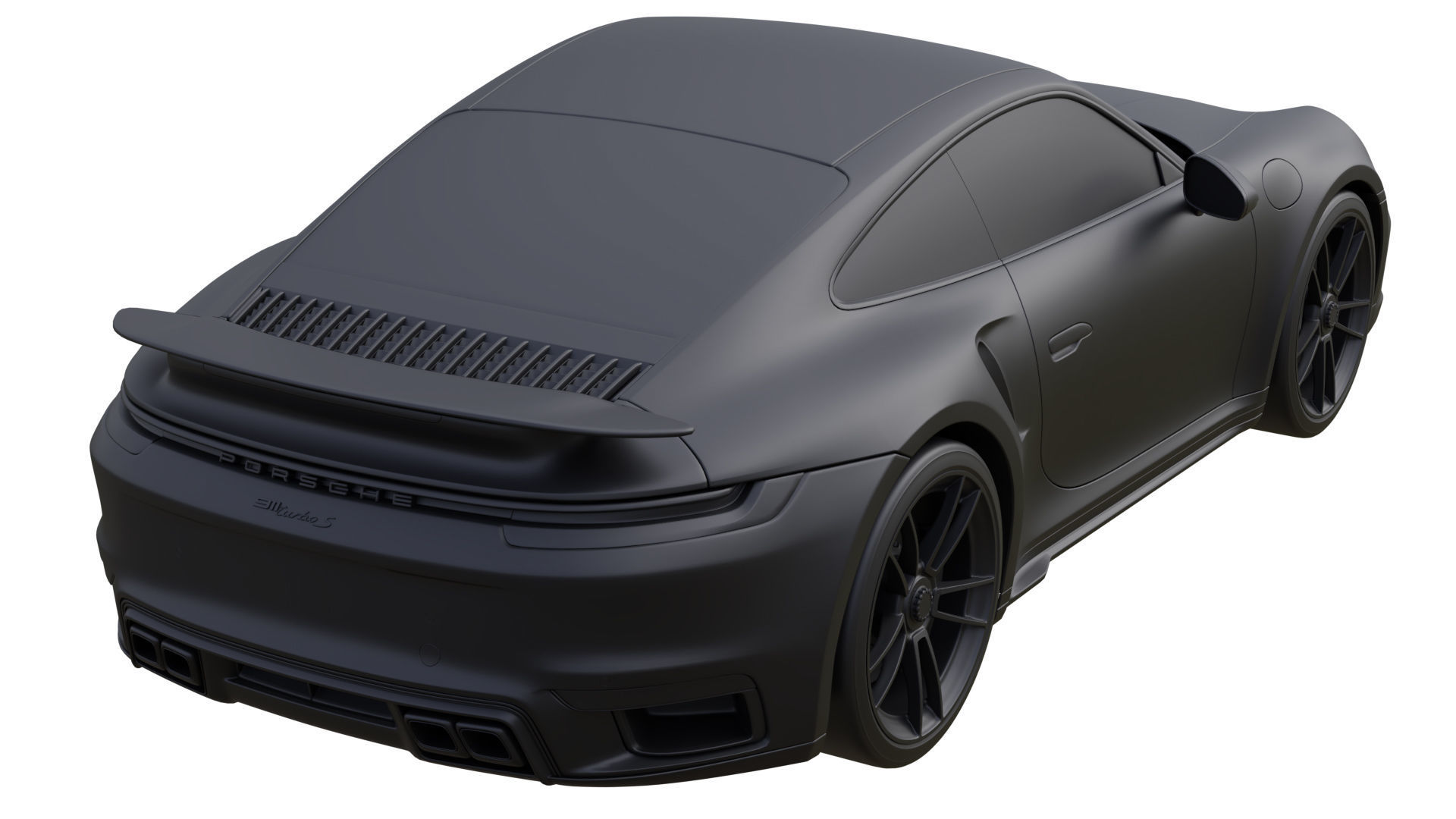 Porsche 911 Turbo S 992 3D model_8