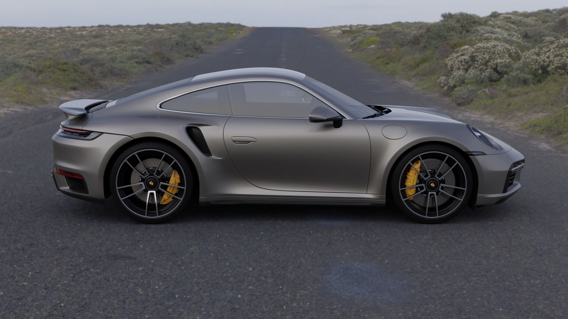 Porsche 911 Turbo S 992 3D model_2