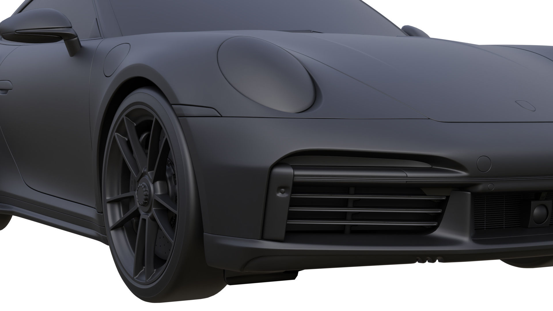 Porsche 911 Turbo S 992 3D model_11