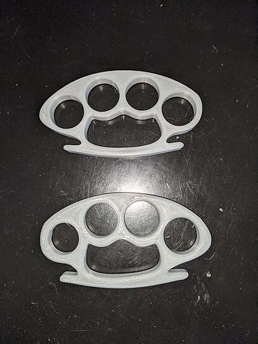 Knuckle Duster Ring 3D print model