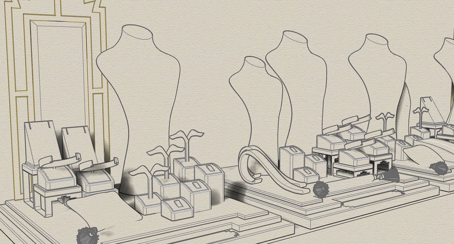 Sova  Display for jewelry    3D print model_6