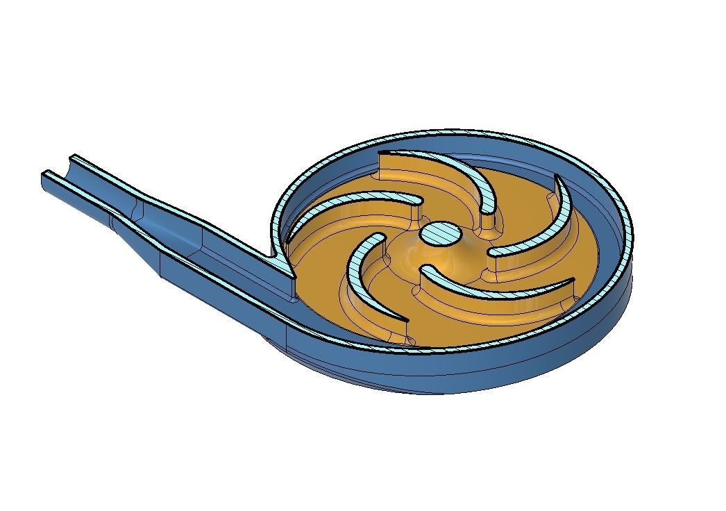 Pump 3d printable for drilling machine tested working 3D print model