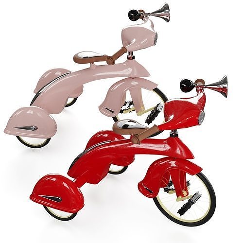 Baby bike tricycle 3D model