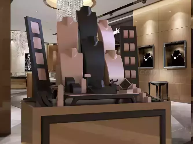 luxury jewelry window design