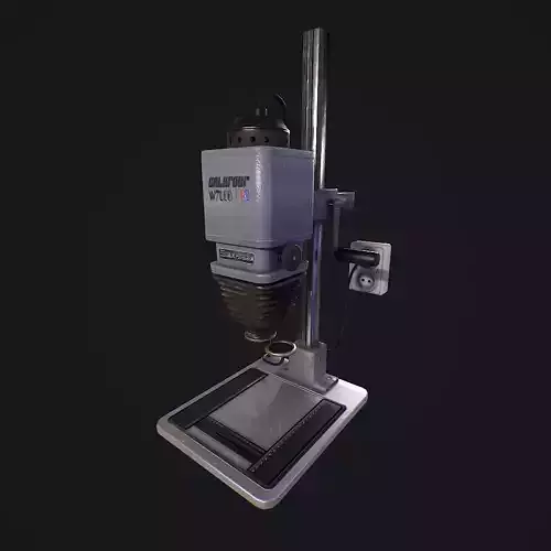 Photo Enlarger Low-poly 3D model