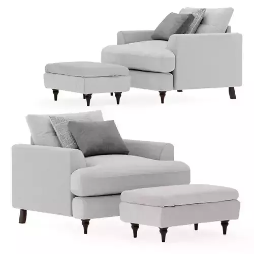 Joules dfs armchair puff