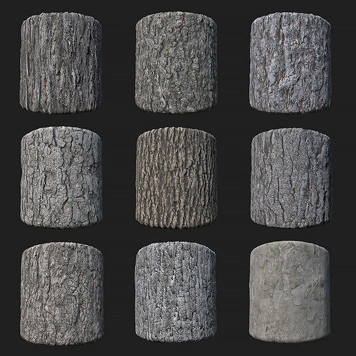 Barks Collection PBR Textures Texture