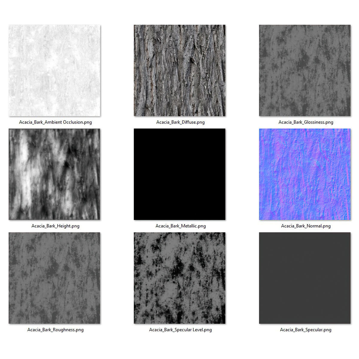Barks Collection PBR Textures Texture_1