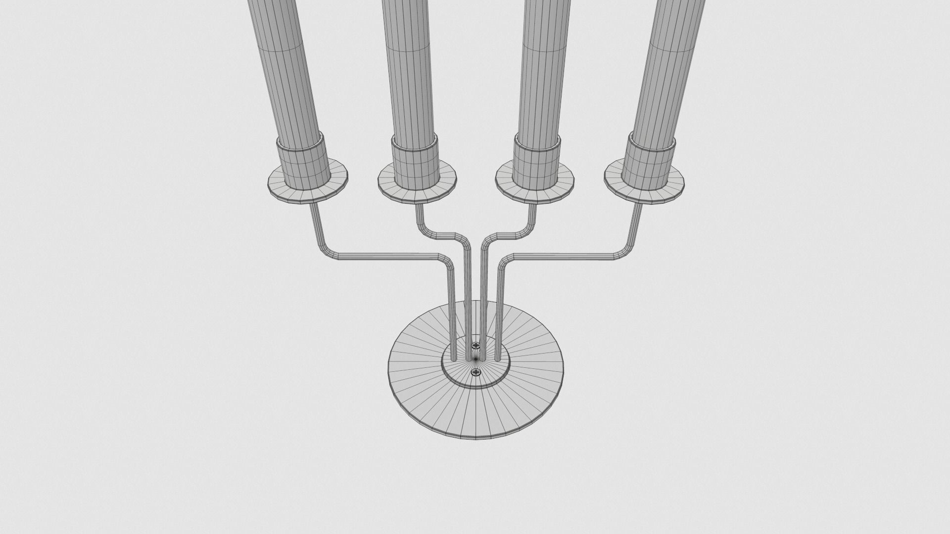 Candlestick - Candles 3D model_8