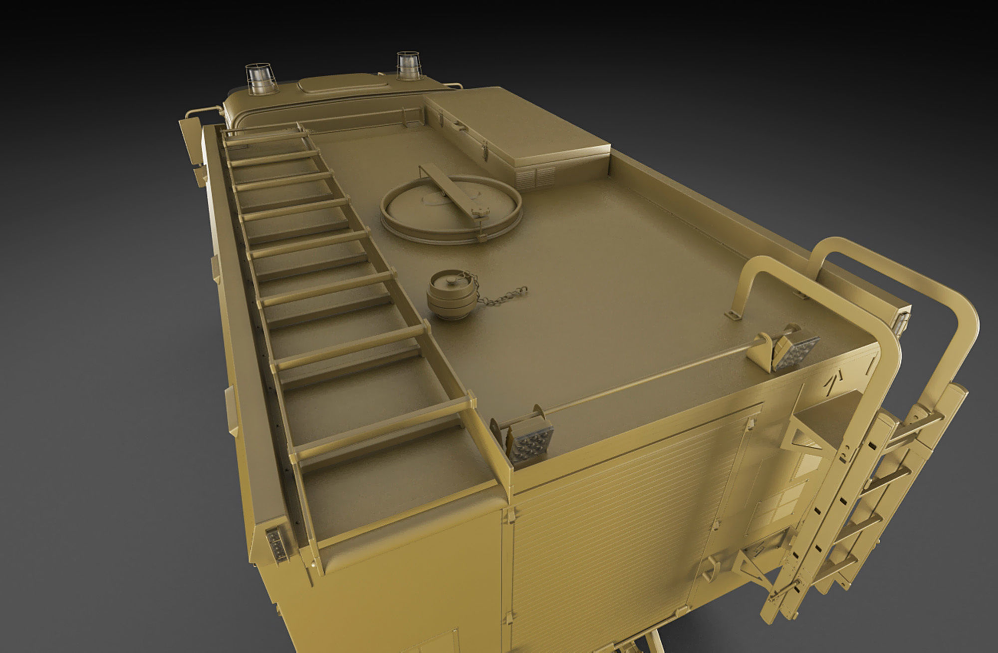 Fire Truck Mercedes Atego 3D model_21