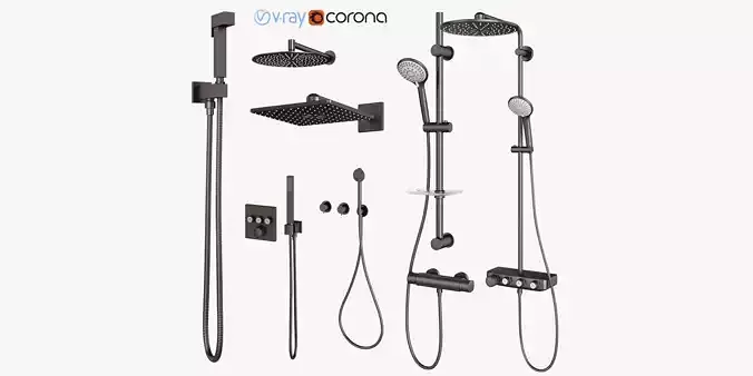 Shower systems Grohe and CEA set 113