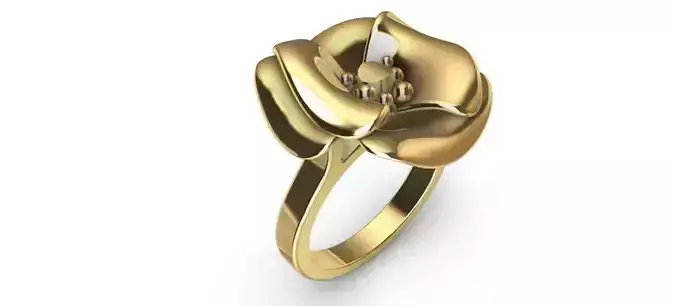 Coquelicot Ring