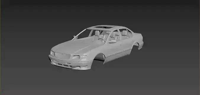 Infinity I30 1996 Body For Print 3D print model