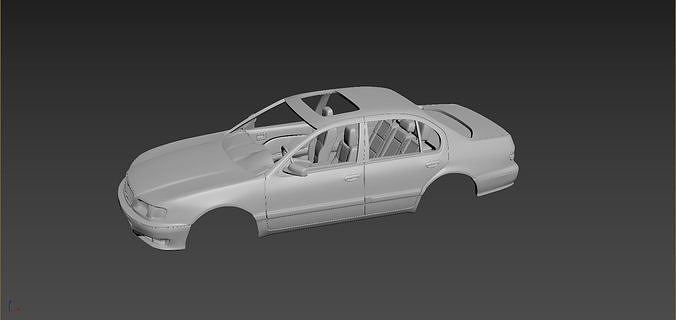 Infinity I30 1996 Body For Print 3D print model 2